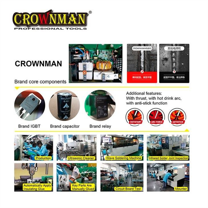 Сварочный аппарат CROWNMAN MMA